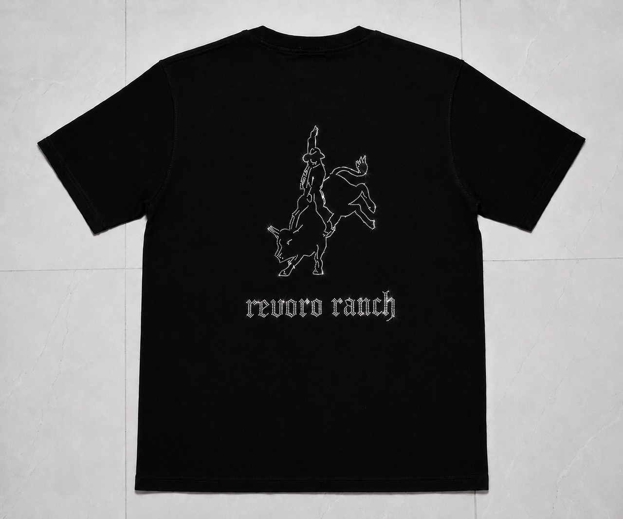 Rhinestone Bull rider T-shirt