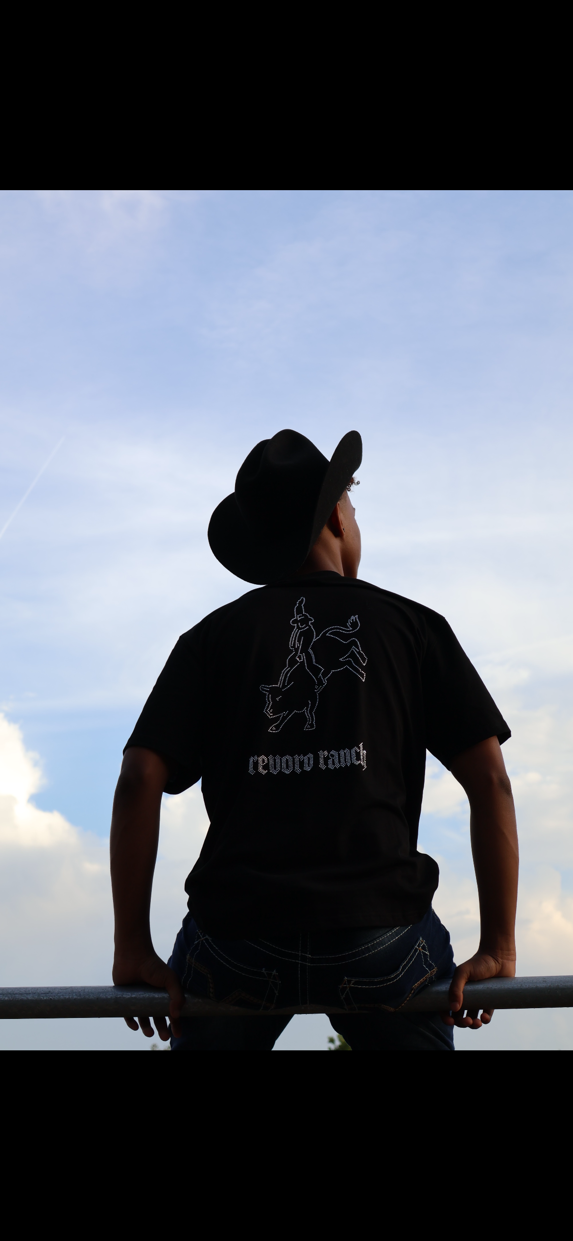 Rhinestone Bull rider T-shirt